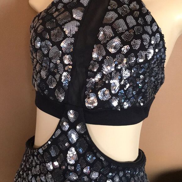Express Fancy Formal Sequin Dress Taylor Swift Met Gala - Picture 3 of 10